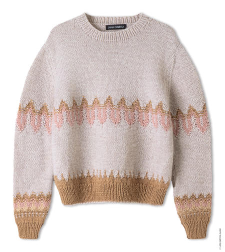 Anleitung Nr. 19212 Pullover aus Landlust Naturwolle