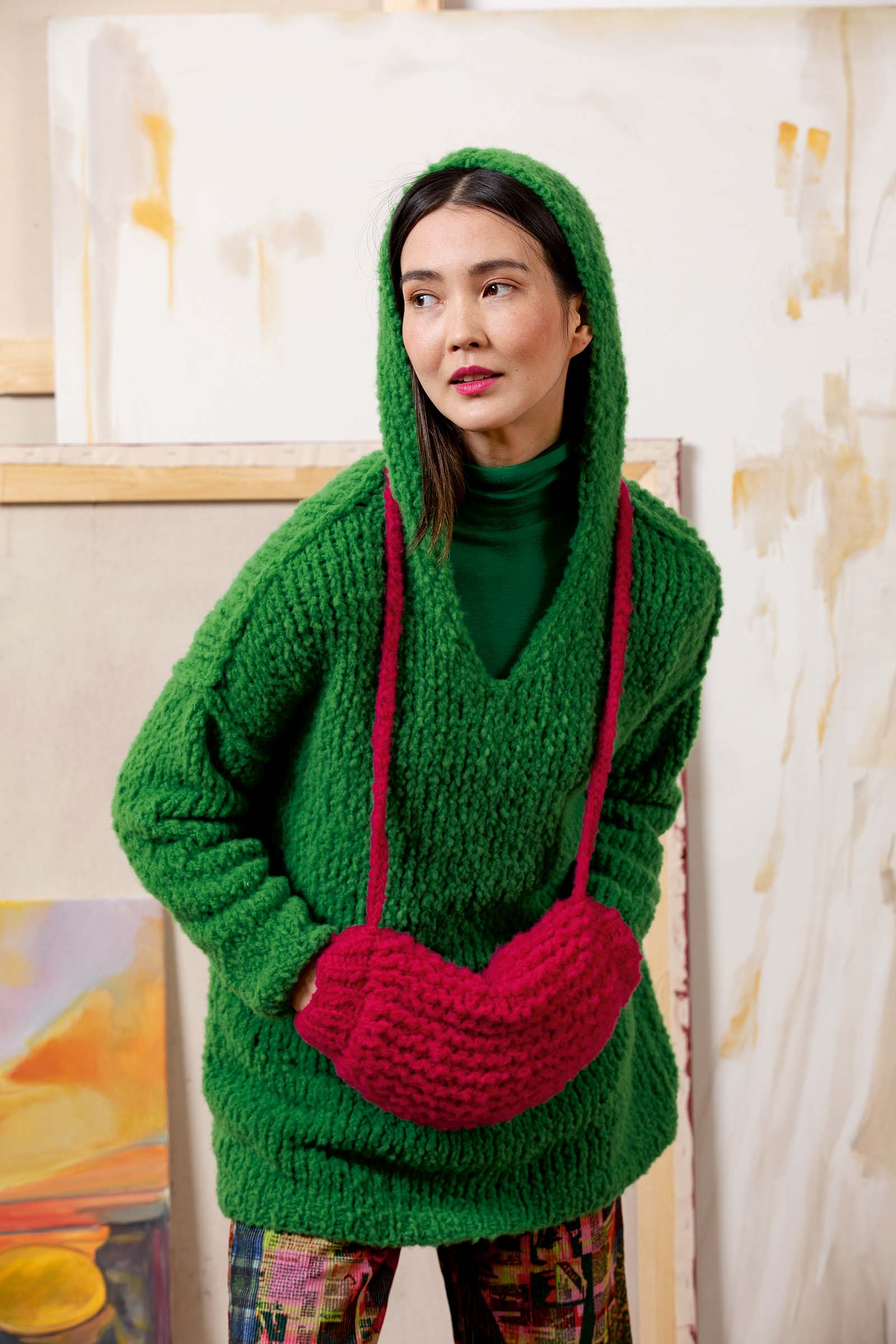 Anleitung Nr. 17115 Muff aus Phoenix  (Lang Yarns)