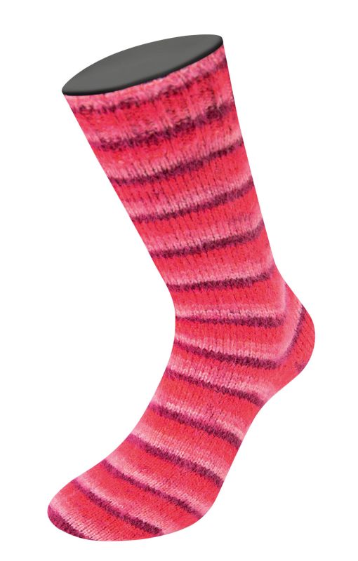 Cosy Socks Soft Stripes (Lana Grossa)