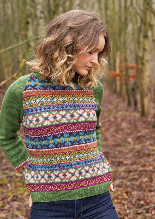 Anleitung Nr. R15836 Pullover "Jess" aus Alpaca Soft DK