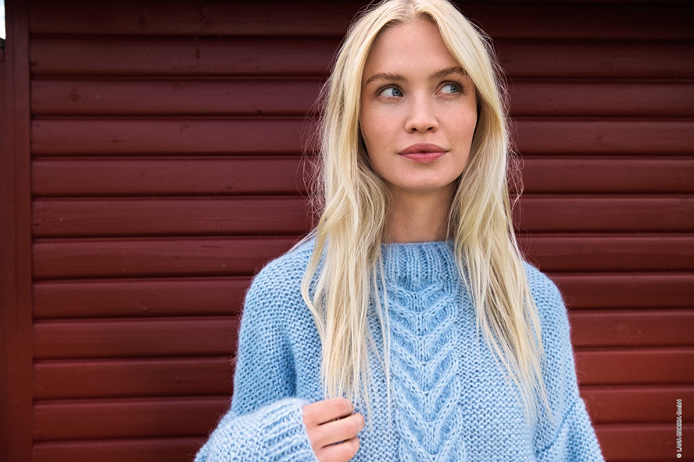 Anleitung Nr. 17883 Turtleneckpullover aus Superkid Seta