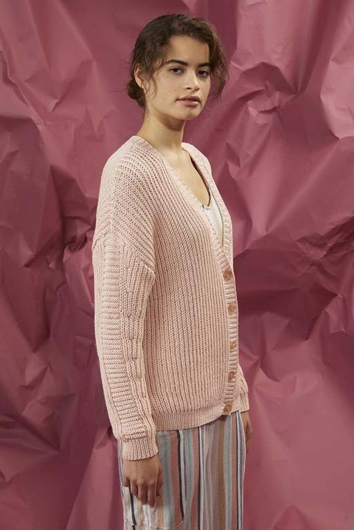 Anleitung Nr. 18470 Jacke aus Soft Cotton (Lang Yarns)