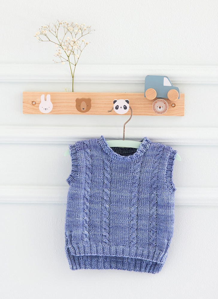 Anleitung Nr. 18186 Pullunder aus Cool Wool Vintage