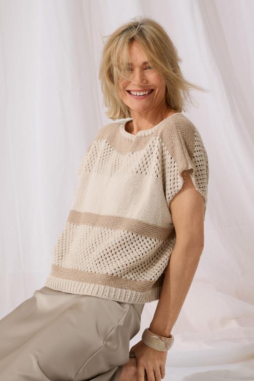 Anleitung Nr. 18528 Shirt aus Alta Moda Cotolana