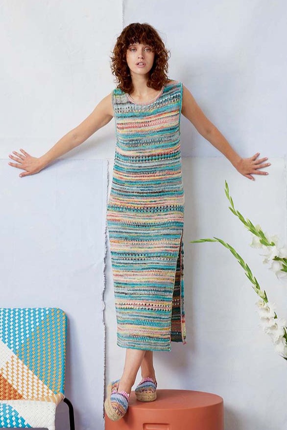 Anleitung Nr. 18366 Kleid "Anissa" aus Fiesta (Lang Yarns)
