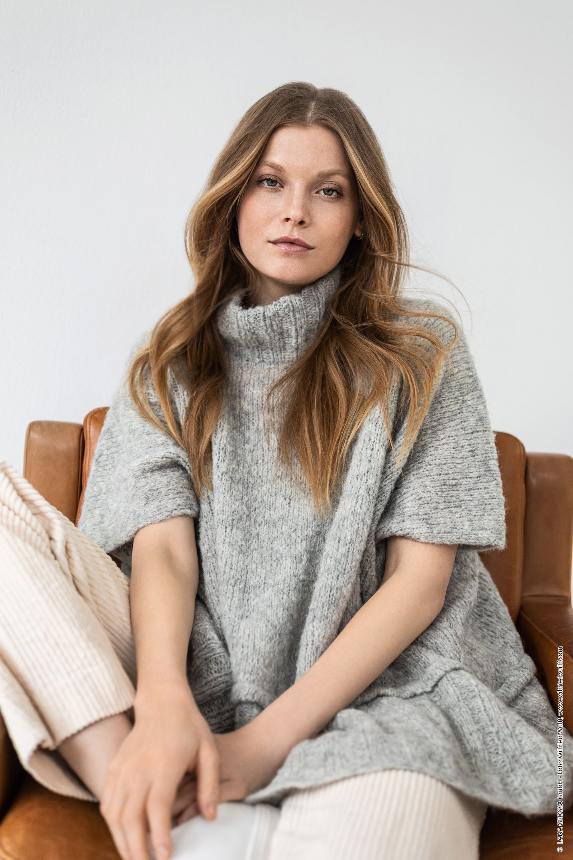 Anleitung Nr 16081 Poncho aus Nuvoletta
