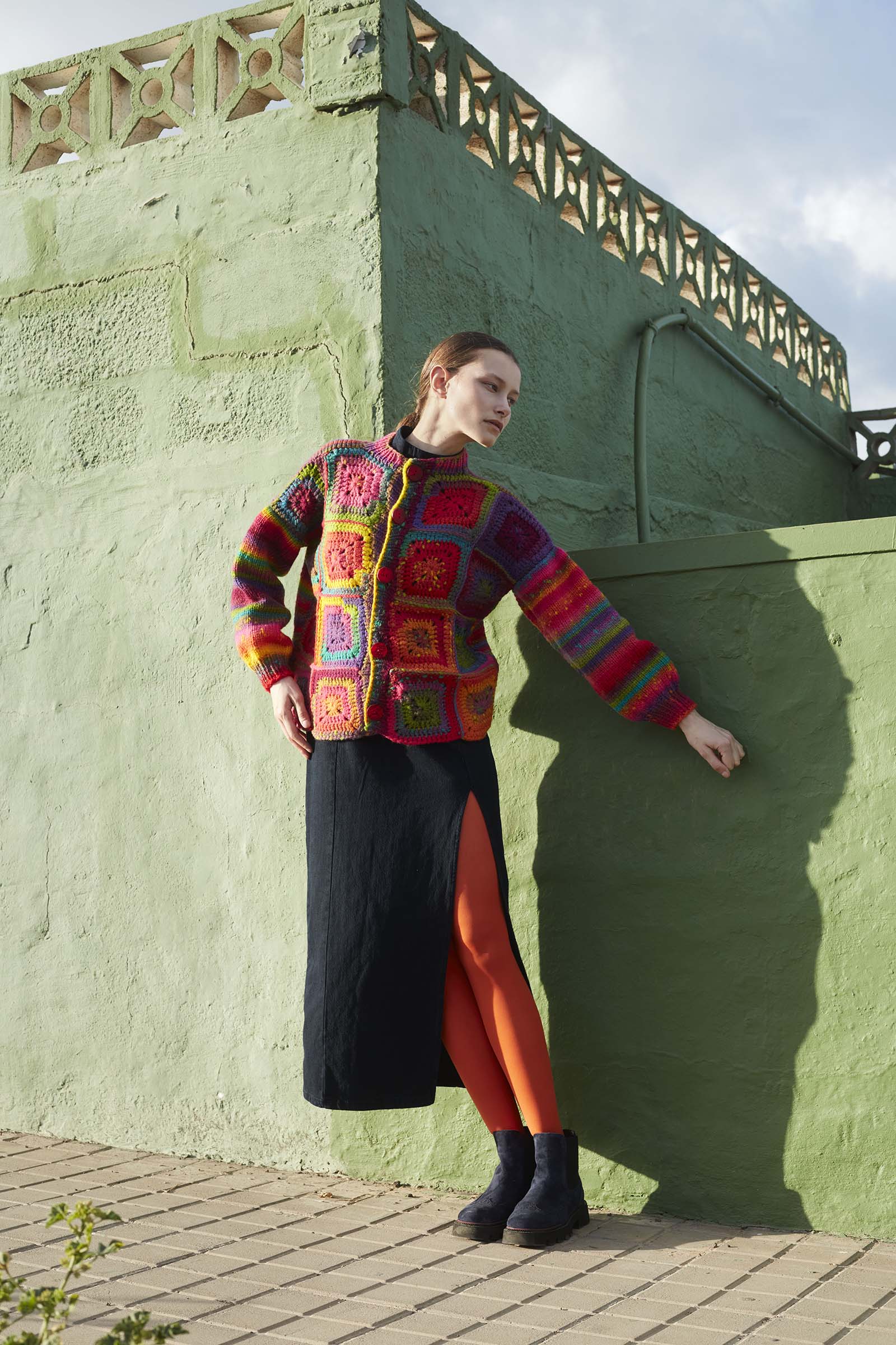 Anleitung Nr. 16918 Jacke aus Mystery  (Lang Yarns)