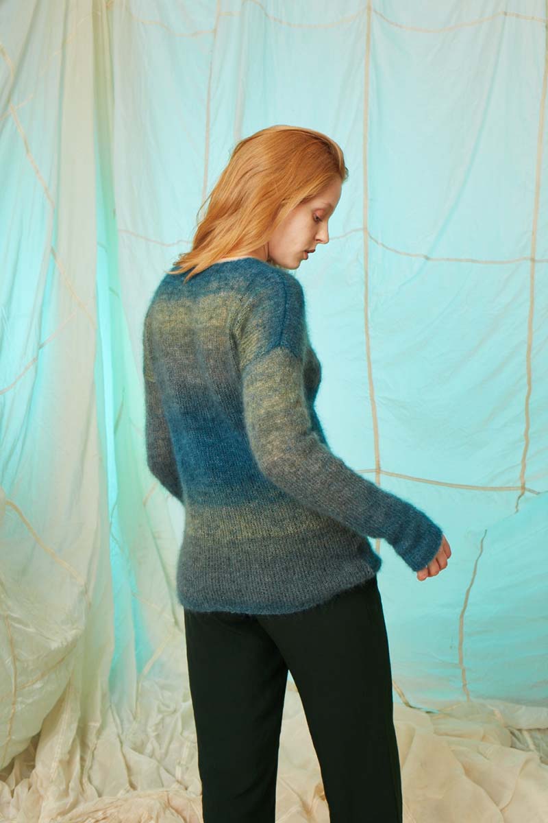 Anleitung Nr. 16567 Pullover aus Mohair Luxe Color