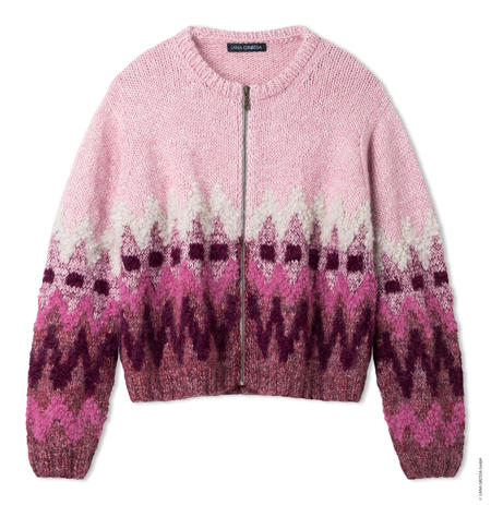 Anleitung Nr. 19227 Jacquard-Jacke aus Natural Alpaca Pelo, Silkhair & Orsetto