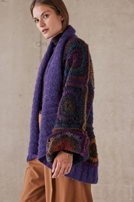 Anleitung Nr. 19000 Jacke aus Bomba & Alpaca Air II