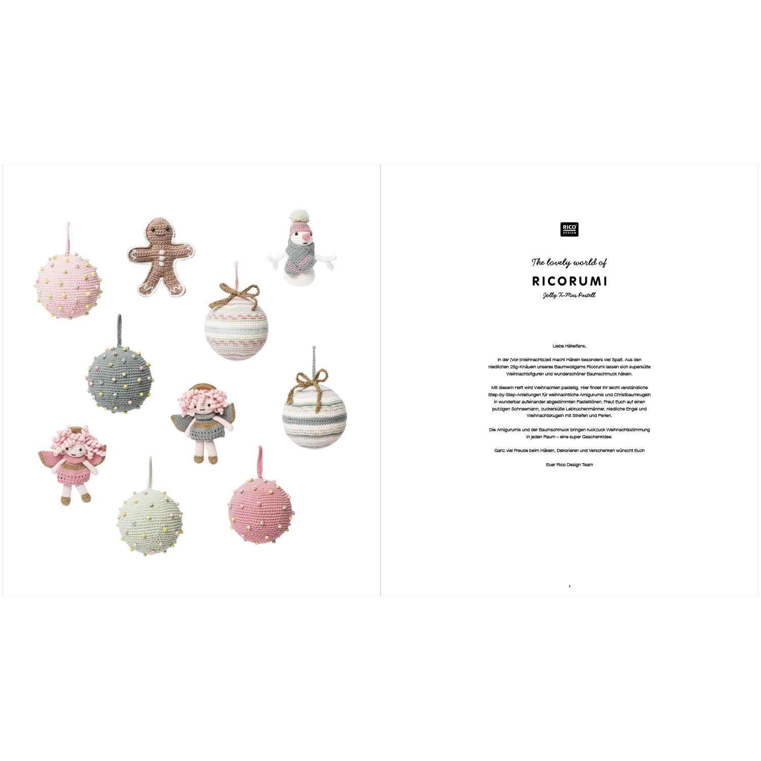 Ricorumi JOLLY X-MAS Pastell