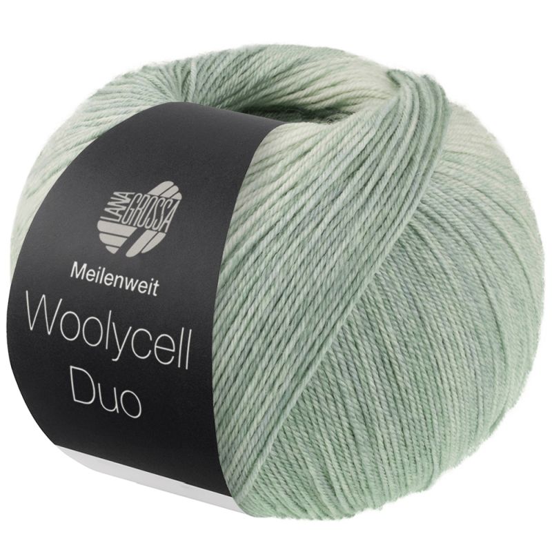 6007 Salbei-/Heu-/Pastellgrün (Woolycell Duo)