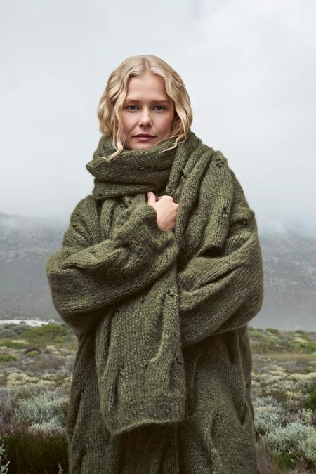 Anleitung Nr. 19236 Oversized-Cardigan aus Mohair di Gio