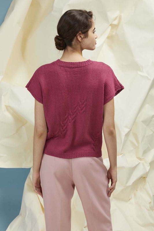 Anleitung Nr. 19295 Shirt aus AMIRA LIGHT (Lang Yarns)