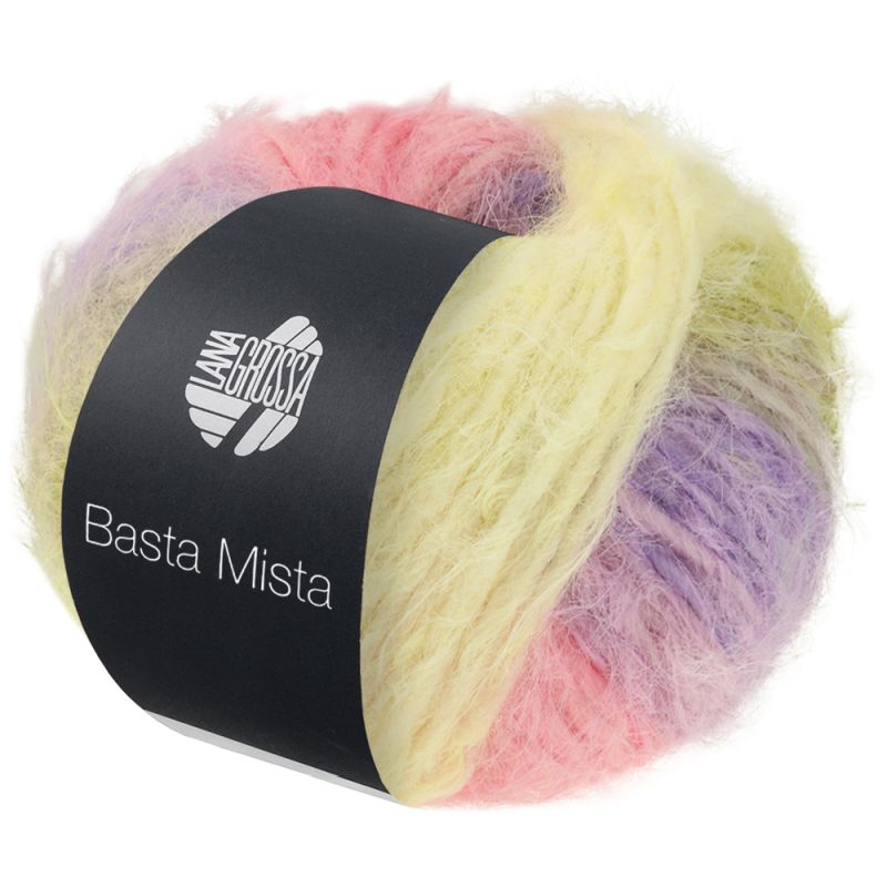 112 Creme/Vanille/Limette/Graugrün/Rosa/Flieder/ Lavendel (Basta Mista)