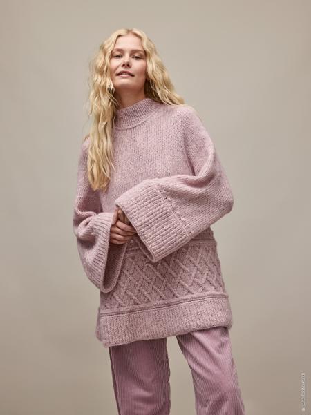 Anleitung Nr. 19224 Pullover aus Natural Alpaca Pelo