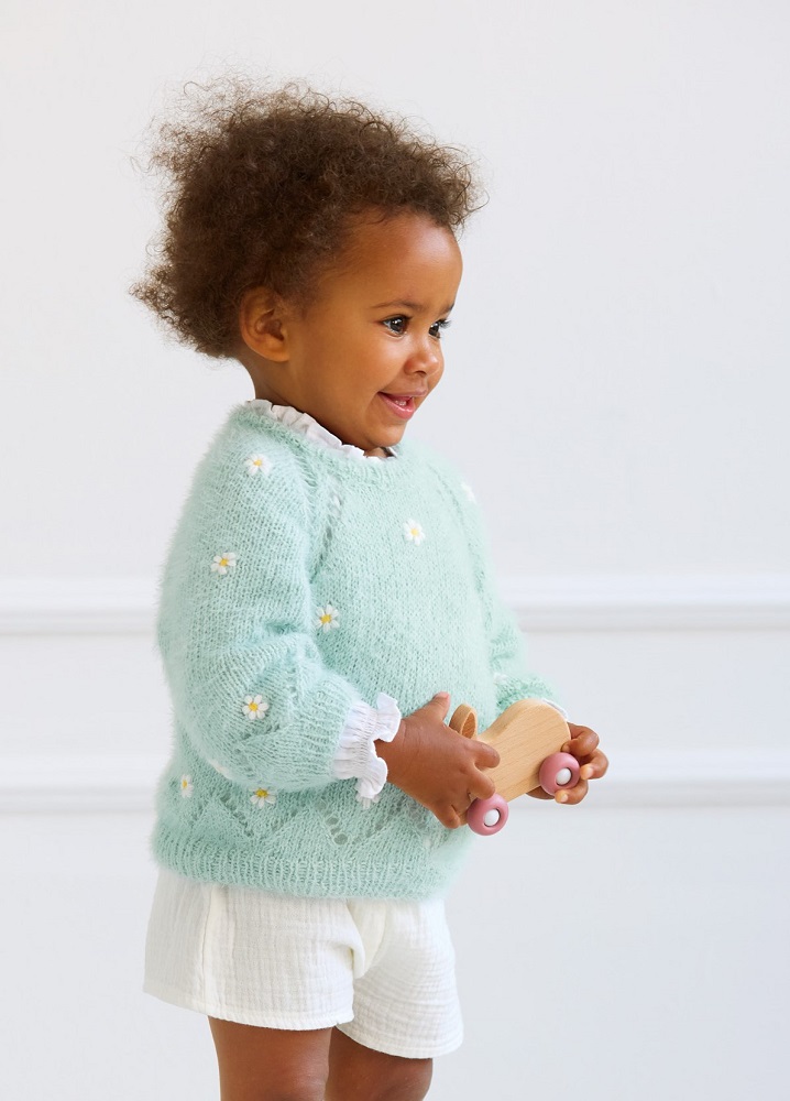 Anleitung Nr. 18204 Pullover aus Per Fortuna & Ecopuno
