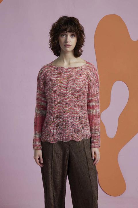 Anleitung Nr 17701 Pullover "Nozomi" aus Muse