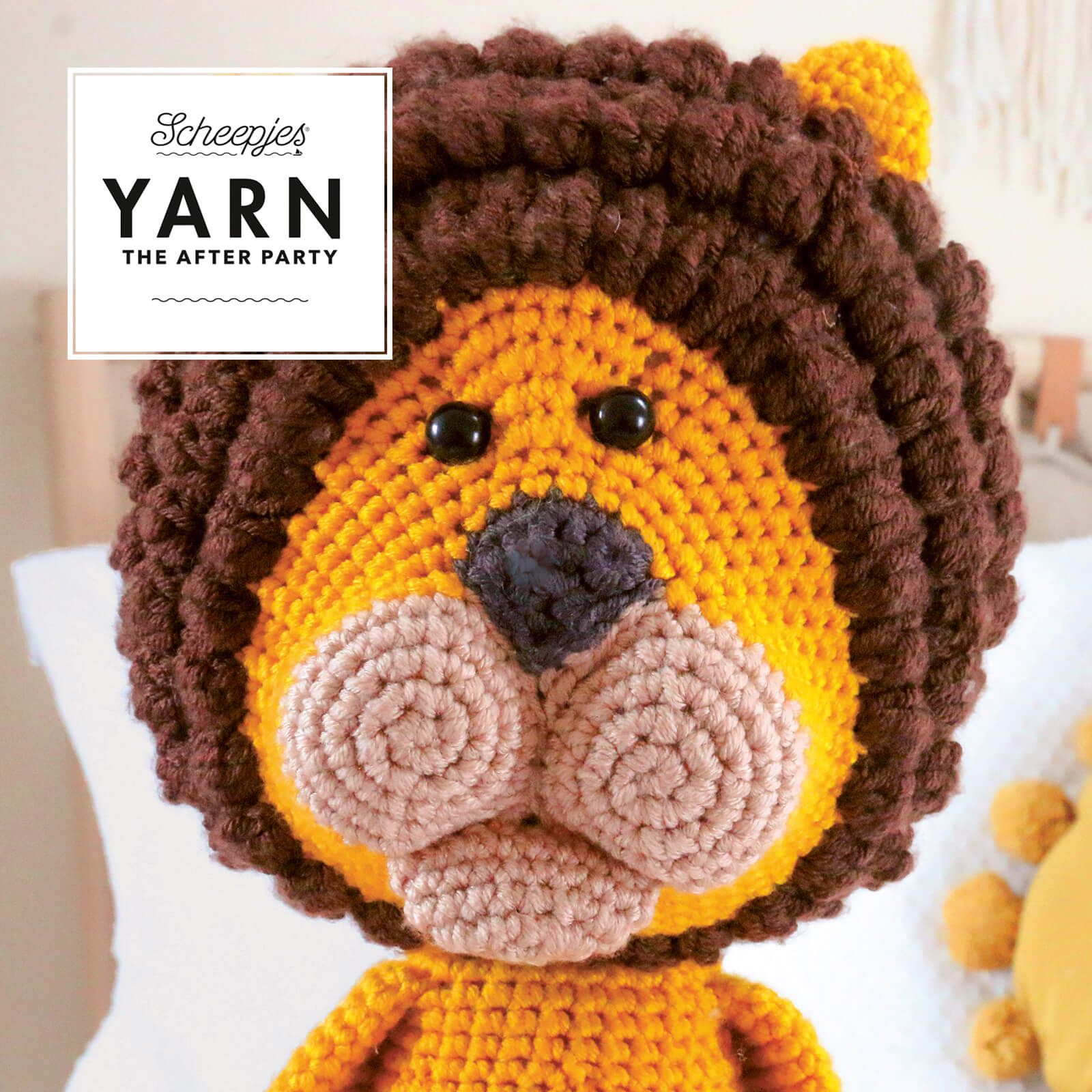 Leroy the Lion (Scheepjes) Anleitungs-Booklet von Sabine van Dam