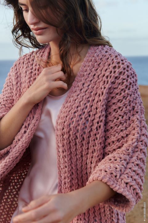 Anleitung Nr. 17316 Cardigan aus The Look