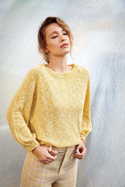 Anleitung Nr. 17808 Pullover aus Lotus