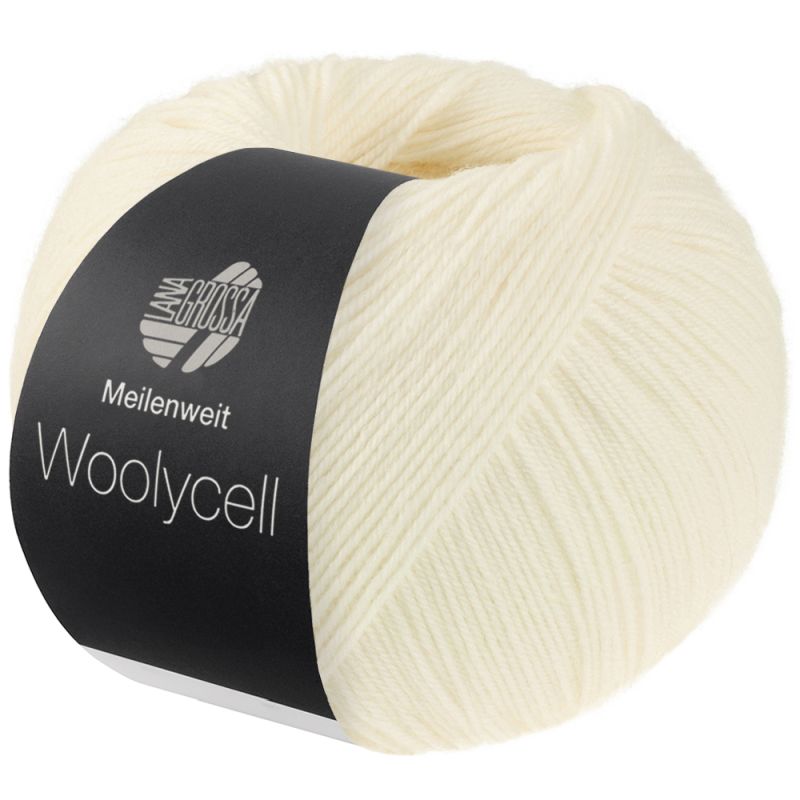 1 weiss (Woolycell Uni)