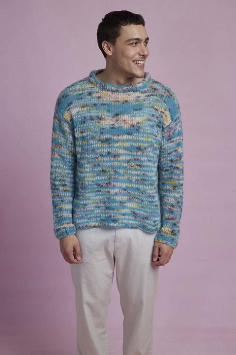 Anleitung Nr 17698 Unisex Pullover "Duncan" aus Muse