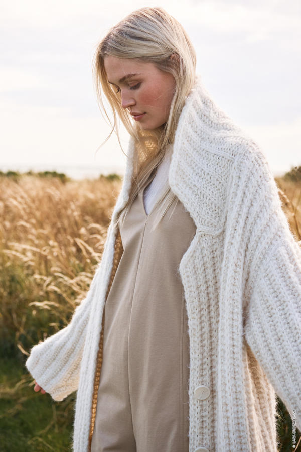 Anleitung Nr. 17859 Mantel Alta Moda Alpaca & Natural Alpaca Lungo