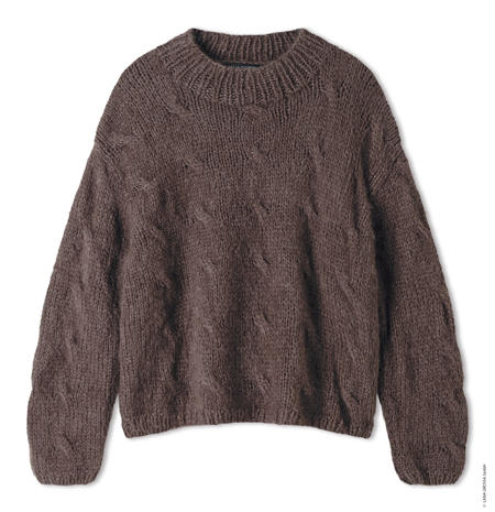 Anleitung Nr. 19252 Sweater aus Mohair di Gio