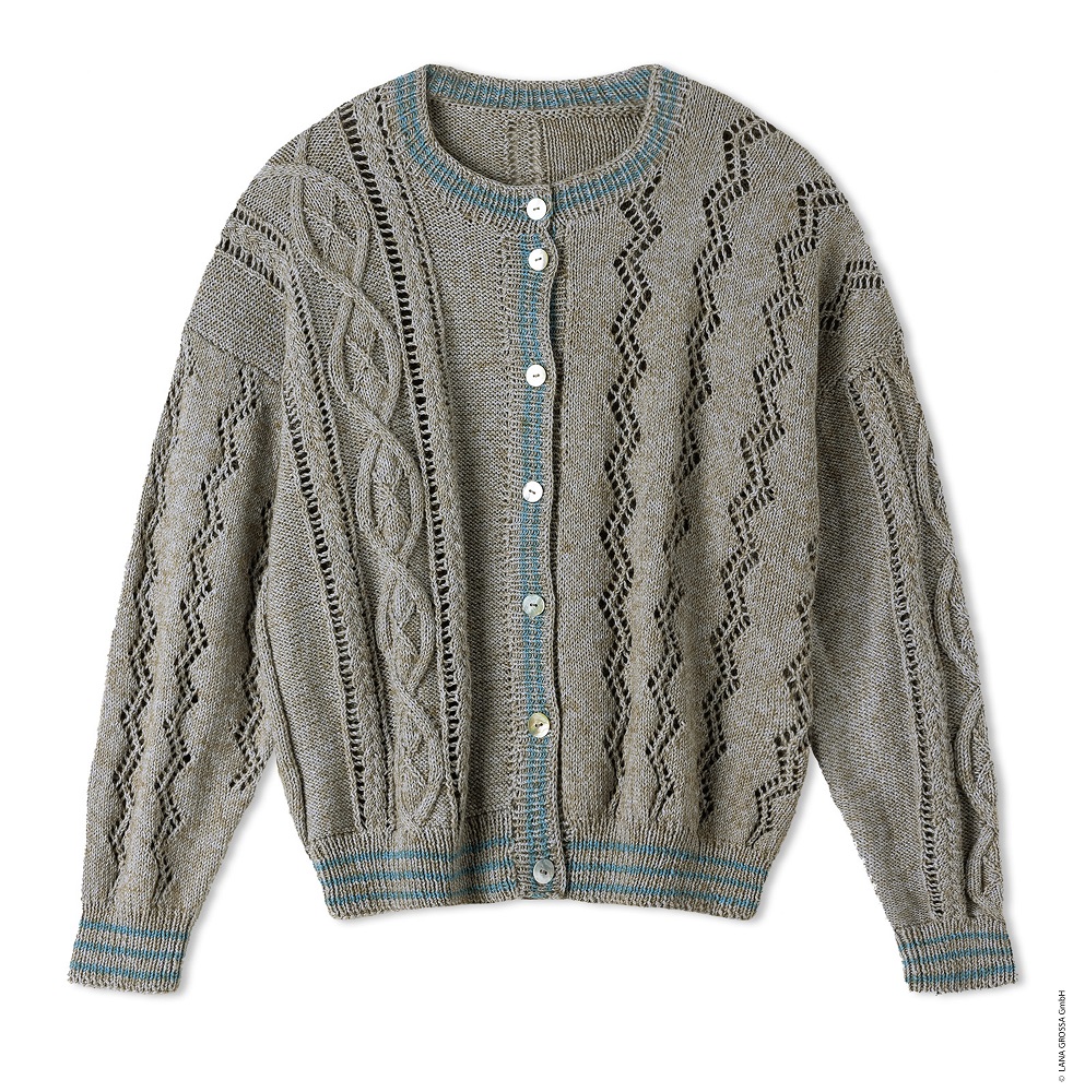 Anleitung Nr. 18493 Cardigan aus Diversa