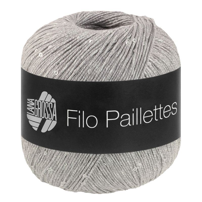 14 hellgrau (Filo Pailettes)