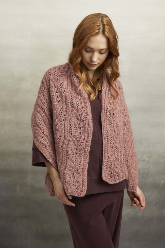 Anleitung Nr. 18557 Stola aus Enya (Lang Yarns)