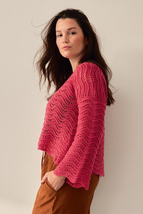 Anleitung Nr. 17386 Pullover aus Linissimo