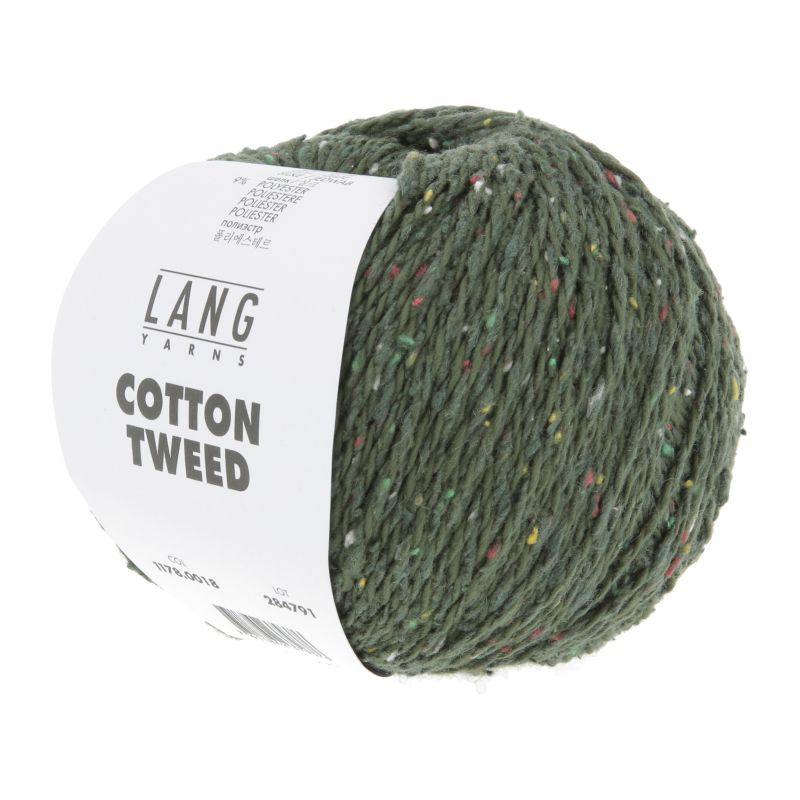 11780018 dunkelgrün (Cotton Tweed)