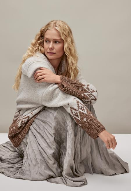 Anleitung Nr. 19251 Jacke aus Natural Alpaca Pelo & Glamour