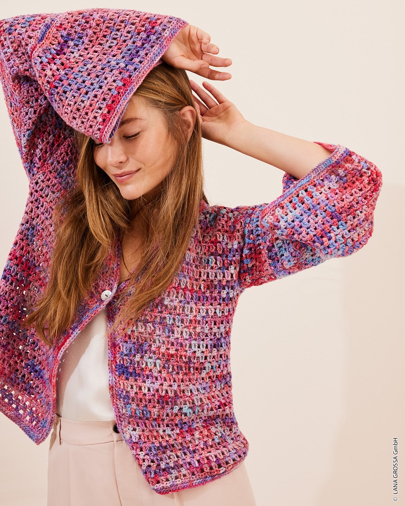 Anleitung Nr. 18248 Jacke aus Cotonella Multi