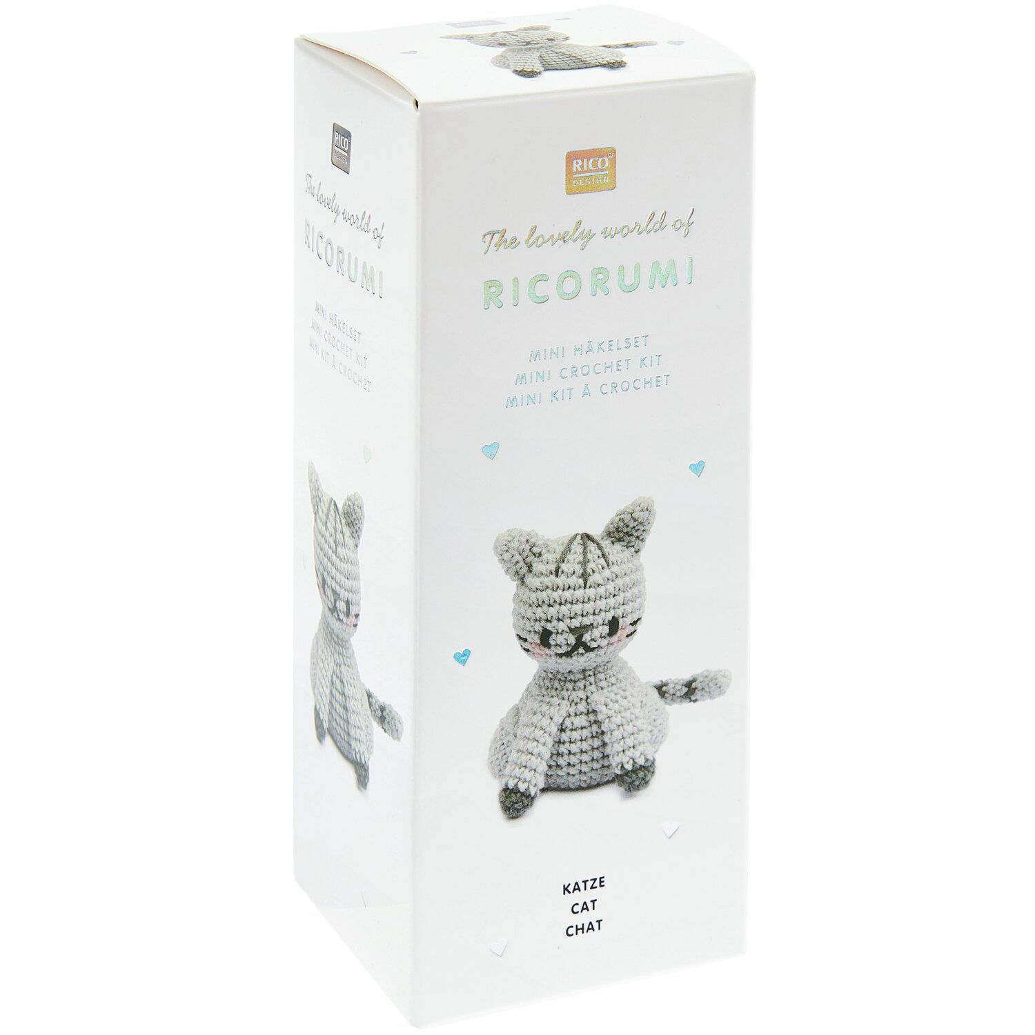 Ricorumi Mini Easy Häkelset – Katze (Rico Design)