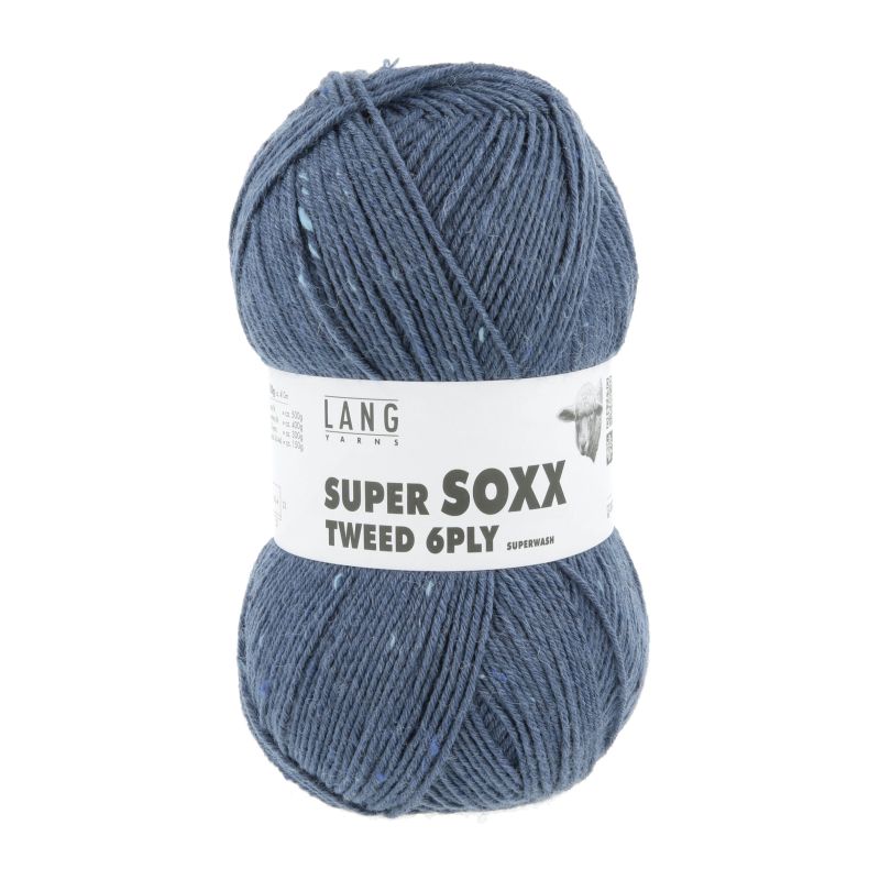 1137.0034 jeans dunkel (Super Soxx Tweed 6-fach)