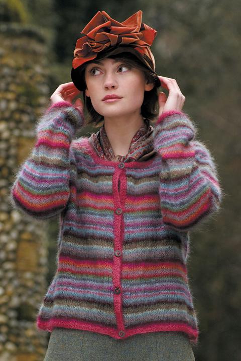 Anleitung Nr. R15895 Jacke "Wentworth" aus Kidsilk Haze