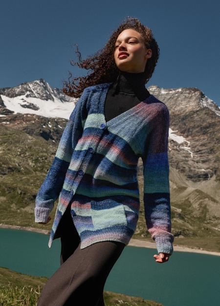 Anleitung Nr. 19100 Jacke aus Gomitolo Fumo