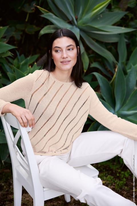 Anleitung Nr. 16137 Pullover aus Capri