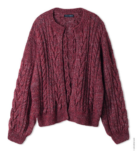 Anleitung Nr. 19231 Cardigan aus Natural Alpaca Pelo