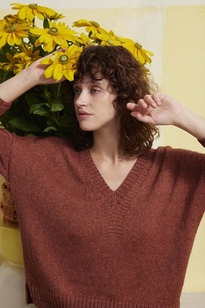 Anleitung Nr. 18378 Pullover "Lexi" aus Vaya (Lang Yarns)