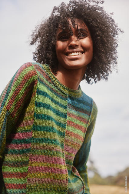 Anleitung Nr. 17181 Pullover aus Gomitolo Pablo