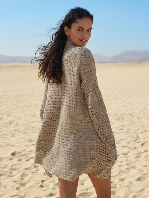 Anleitung Nr. 17505 Cardigan aus Linissimo
