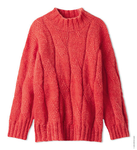 Anleitung Nr. 19228 Oversized Pullover aus Mohair di Gio