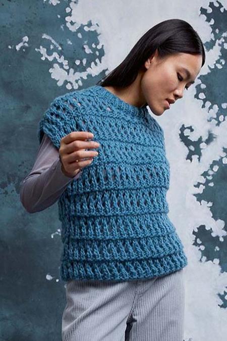 Anleitung Nr. 18892 Pullunder "Julietta" aus Avalon (Lang Yarns)