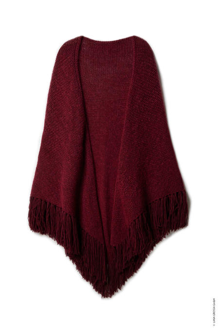 Anleitung Nr. 19038 Dreieckstuch aus Silkhair & Alta Moda Alpaca
