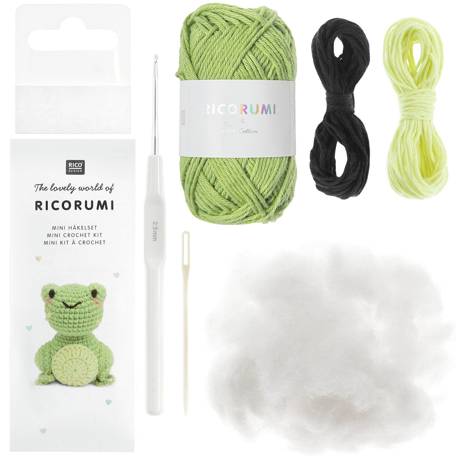 Ricorumi Mini Easy Häkelset – Frosch (Rico Design)