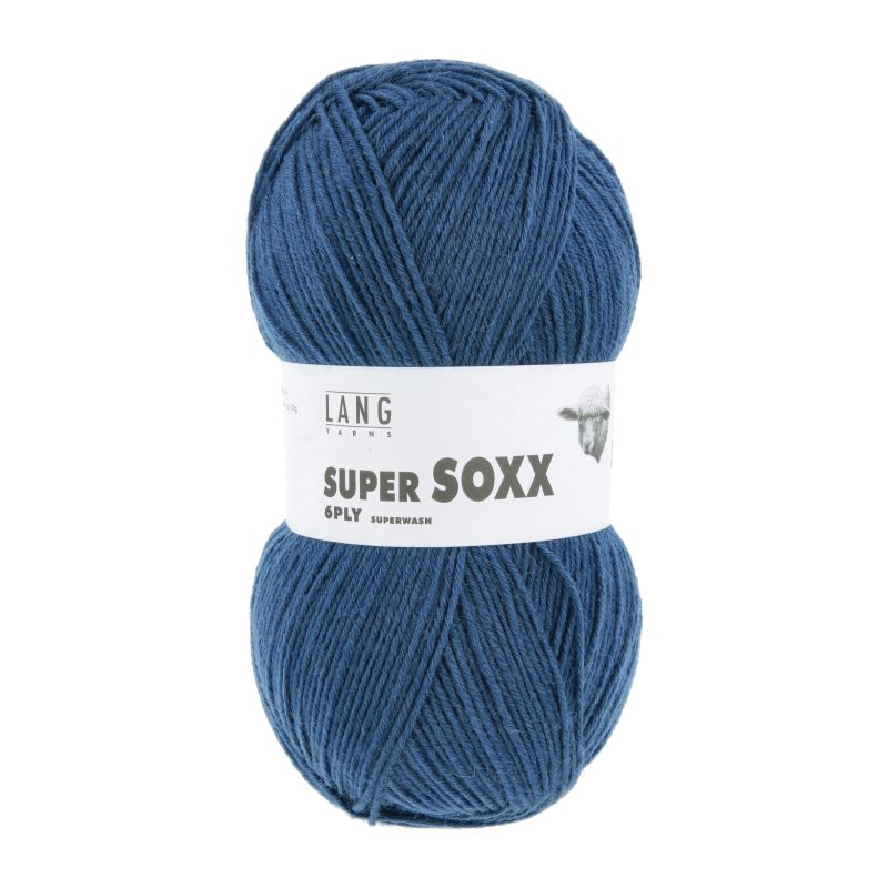 907.0010 stahlblau (Super Soxx 6fach)